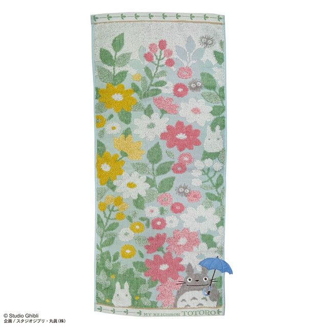 フェイスタオル] となりのトトロ 花景色 | 丸眞オンラインショップ