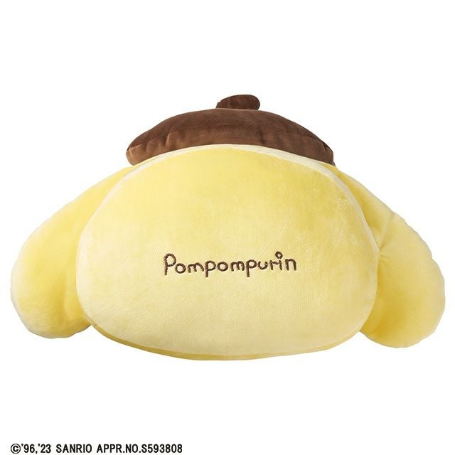ポムポムプリン　ダイカット　フェイスクッション ダイカットクッション] ポムポムプリン フェイスクッション/プリン
