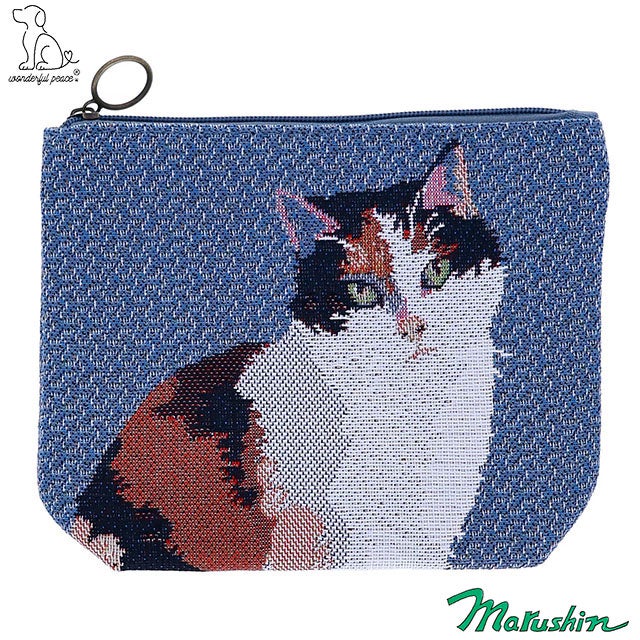ポーチ] ワンダフルピース ライフ_三毛猫 | 丸眞オンラインショップ