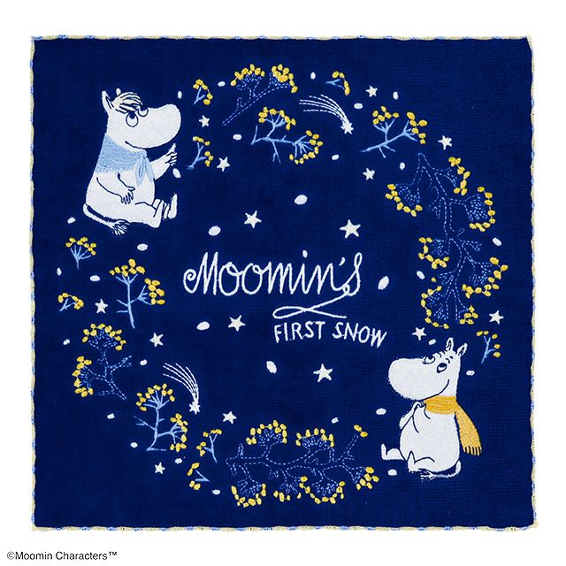 タオルハンカチ] ムーミン ファーストスノーリース | 丸眞オンライン