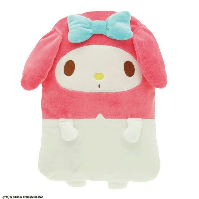 マイメロディ ぬいぐるみ型 湯たんぽカバー 湯たんぽ(マスコット)] マイメロディ あたたかメロディ | 丸眞