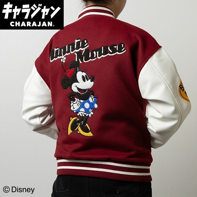 ディズニー ミニー スカジャン Lサイズ ディズニー ミニーマウス レッドガール スカジャン (L) ブルゾン