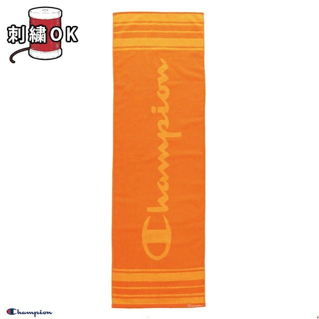 スポーツタオル] Champion(チャンピオン) パレットロゴ(オレンジ