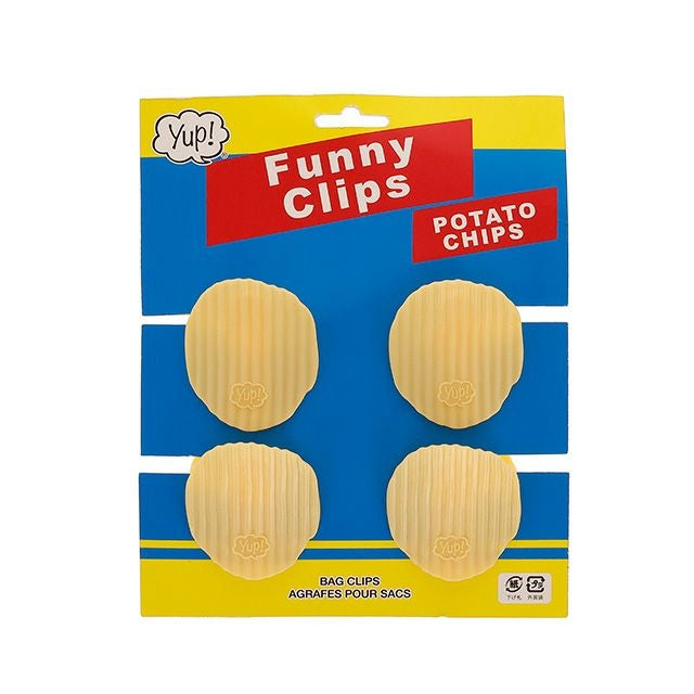 クリップ（4個セット）] yup! ポテトチップスクリップ | 丸眞