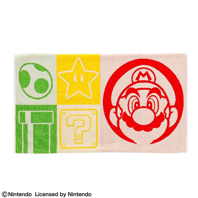 タオル枕カバー] スーパーマリオ マリオトリコロール | 丸眞オンライン
