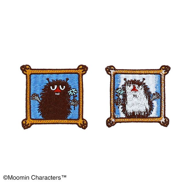 (未使用)ムーミン　bull'sの刺繍タグワッペン3枚セット。 刺繍ワッペン] ムーミン スティンキー ワッペン | 丸眞オンラインショップ