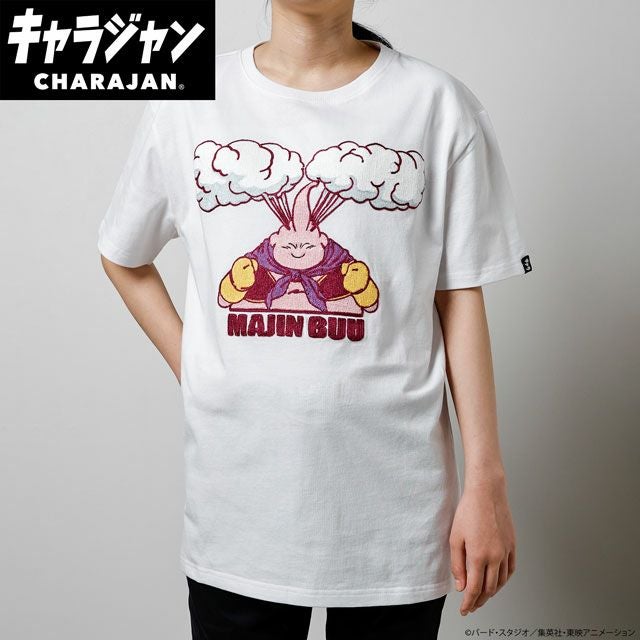 キャラジャン Tシャツ(M)] ドラゴンボール ドラゴンボールZ 魔人ブウT