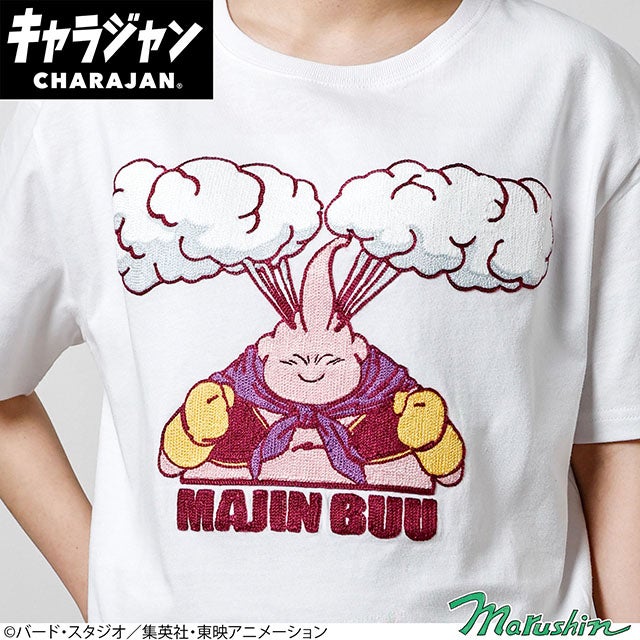 キャラジャン Tシャツ(M)] ドラゴンボール ドラゴンボールZ 魔人ブウT