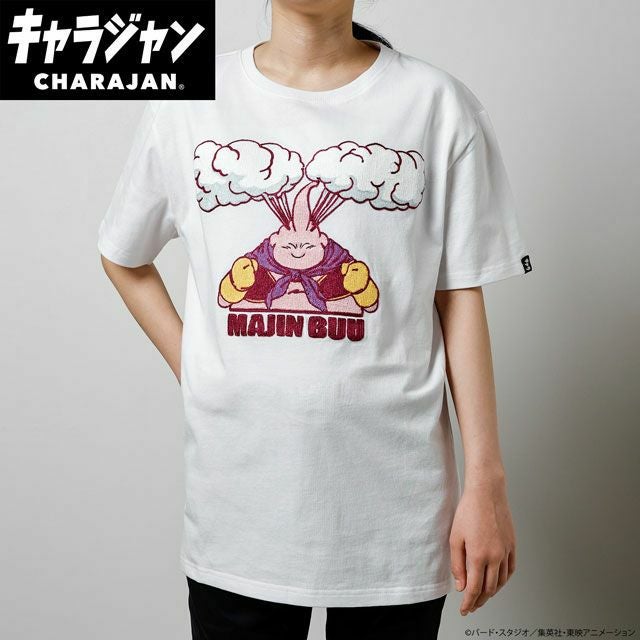 キャラジャン Tシャツ(L)] ドラゴンボール ドラゴンボールZ 魔人ブウT