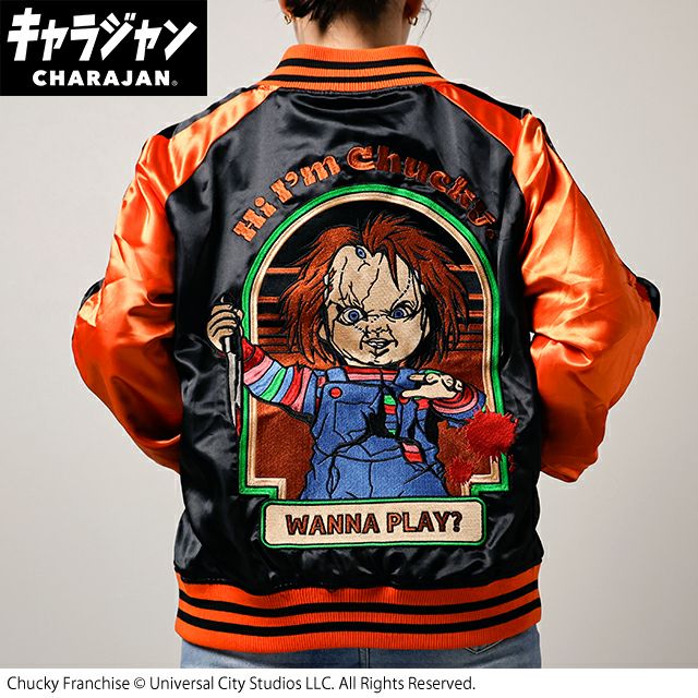 キャラジャン スカジャン(L)] チャッキー チャッキークレイジープレイ