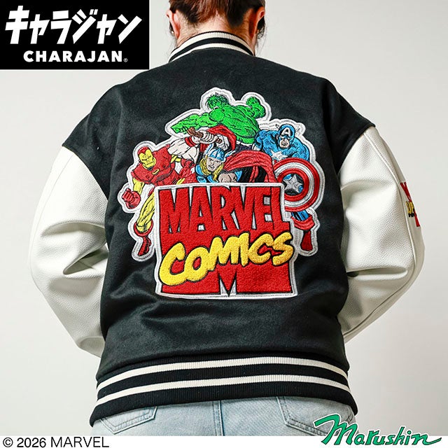 キャラジャン　マーベル キャラジャン スタジャン(L)] MARVEL スーパーヒーローズデザイン