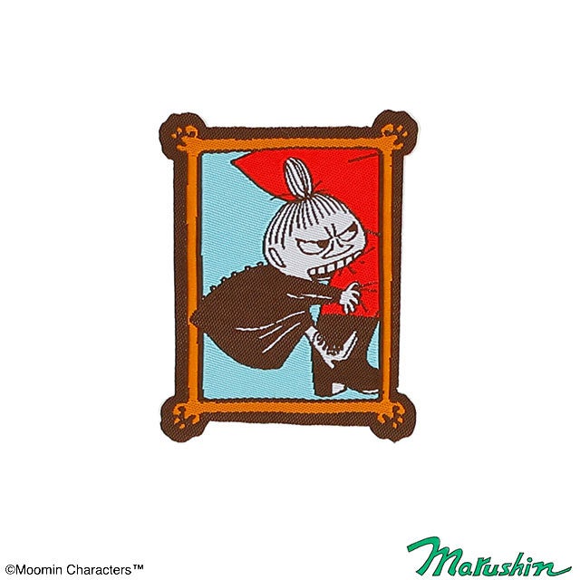 刺繍ワッペン] ムーミン リトルミイ フレーム | 丸眞オンラインショップ